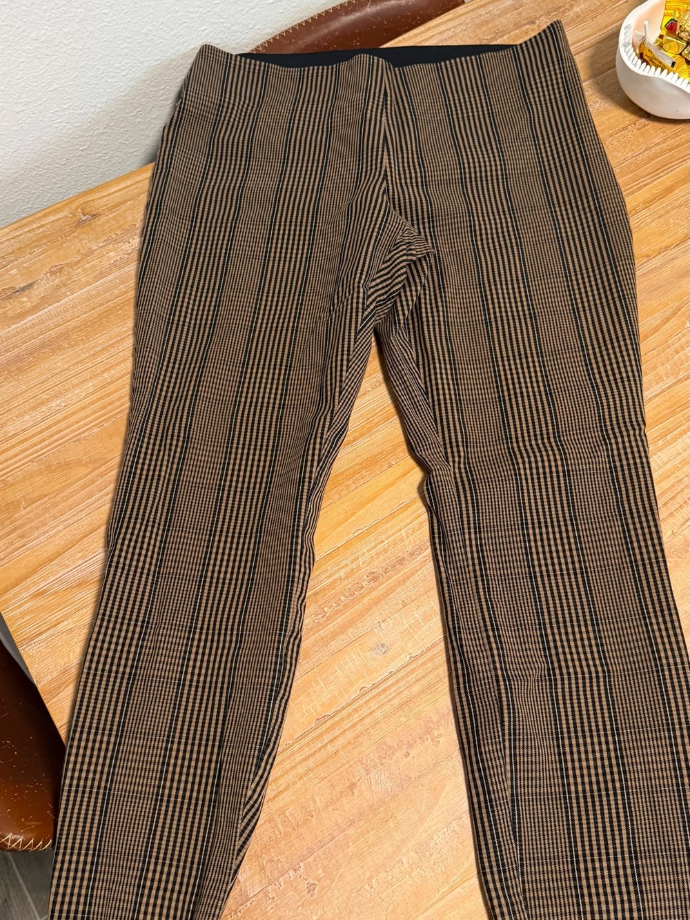 Classic Women’s Brown Glen Plaid Pants